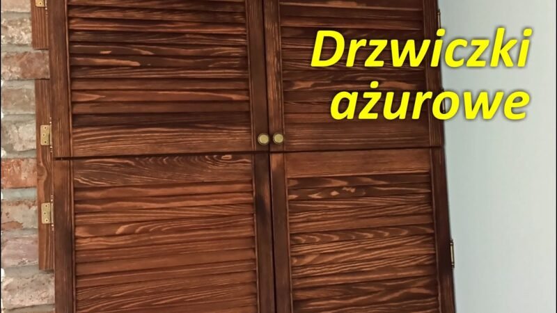 Jak zamontować drzwi ażurowe do ściany