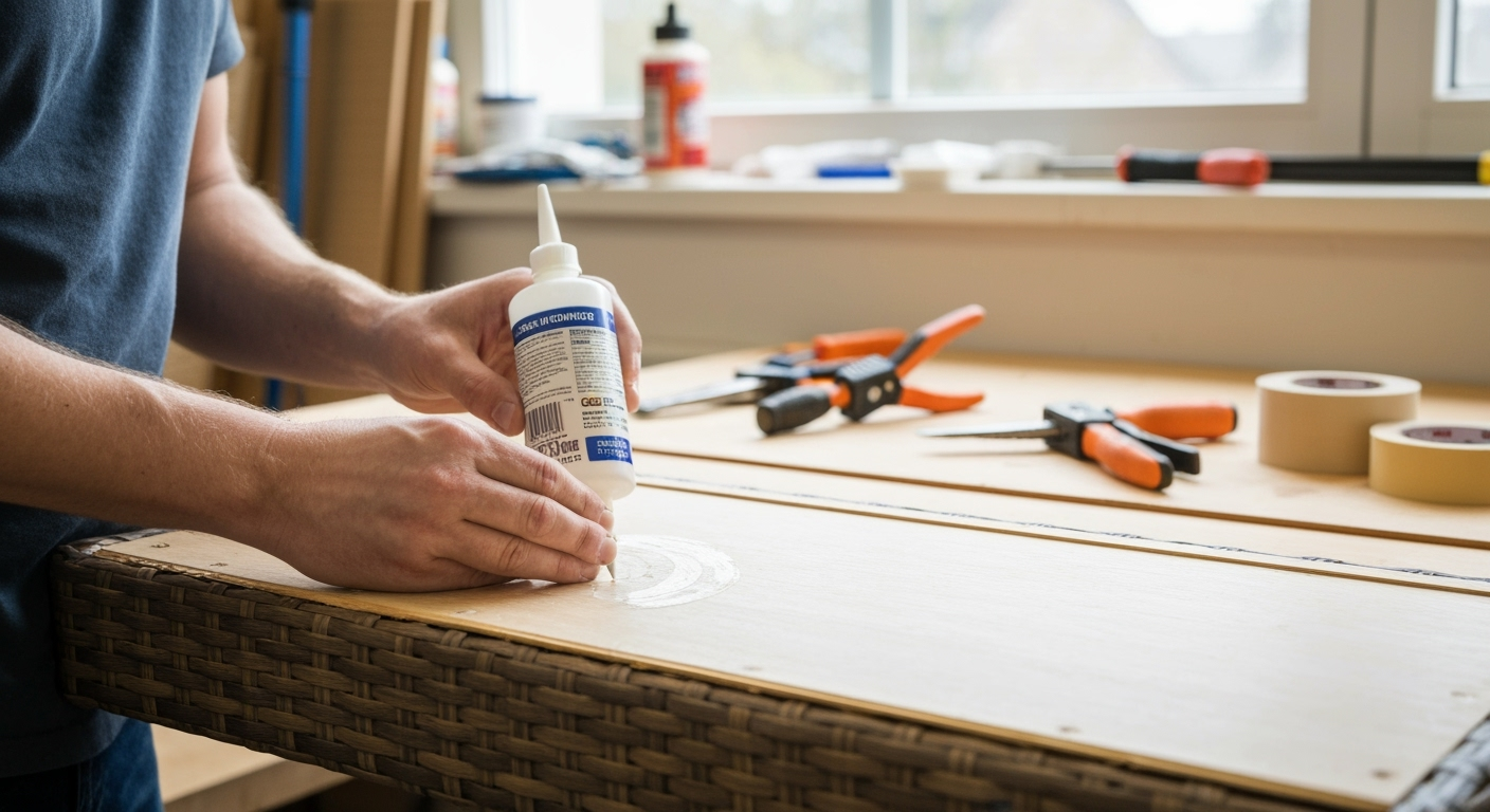 Jak skutecznie naprawić meble z technorattanu? Krok po kroku 2