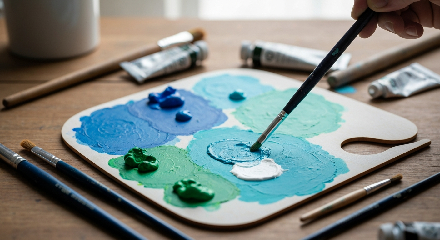 Jak uzyskać kolor turkusowy? Jakie kolory zmieszać? 2