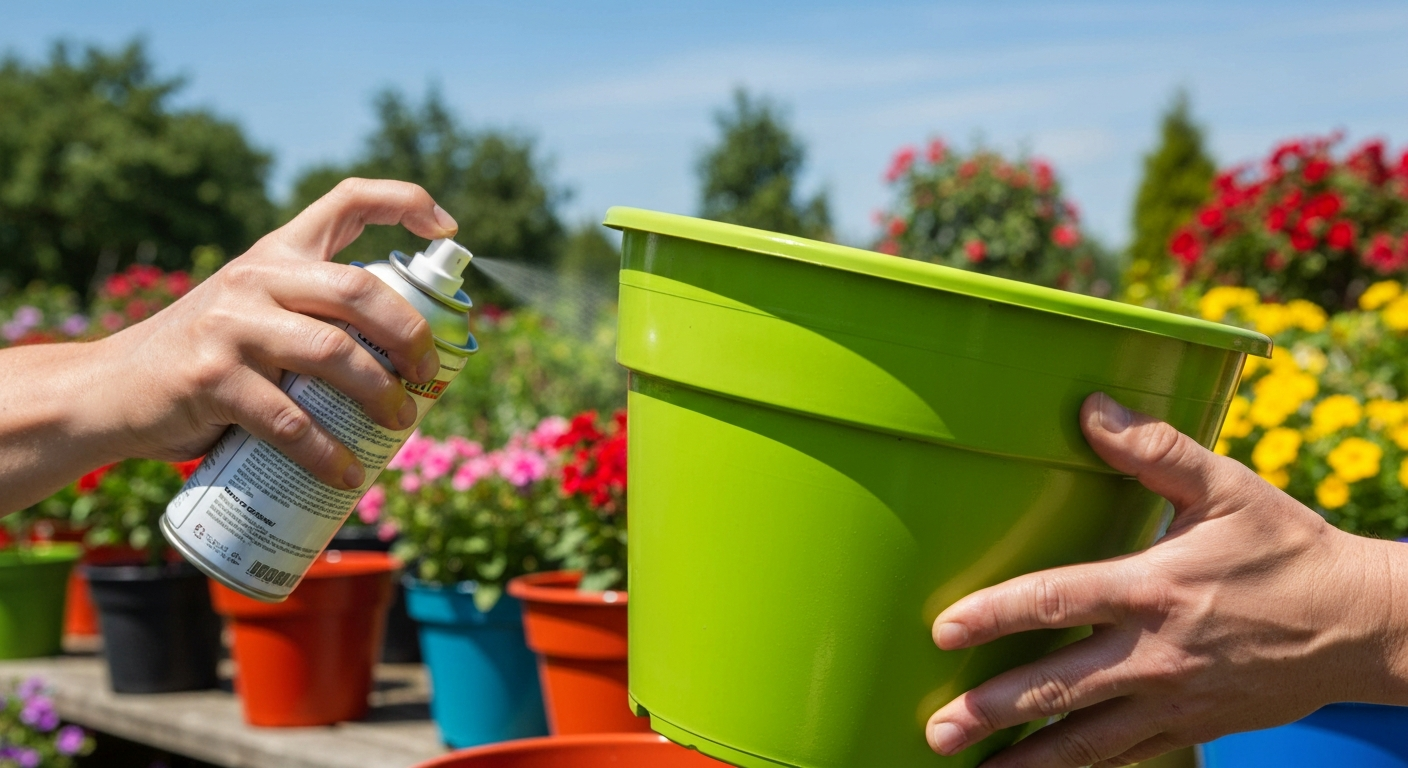 Jak pomalować plastikowe doniczki? Praktyczny poradnik 2